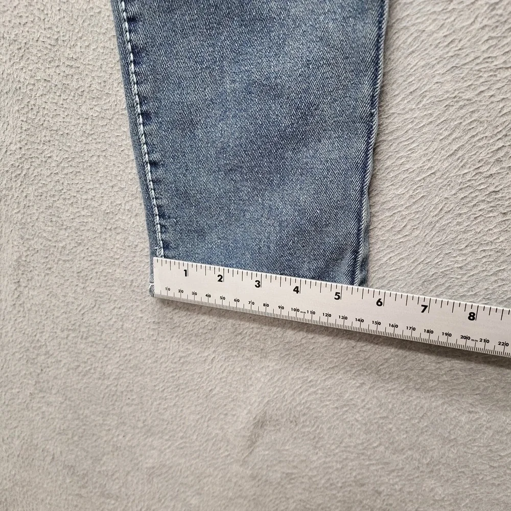 True Religion Men Jeans 30 Blue Denim Contrast‎ Stitching Embroidery Rocco